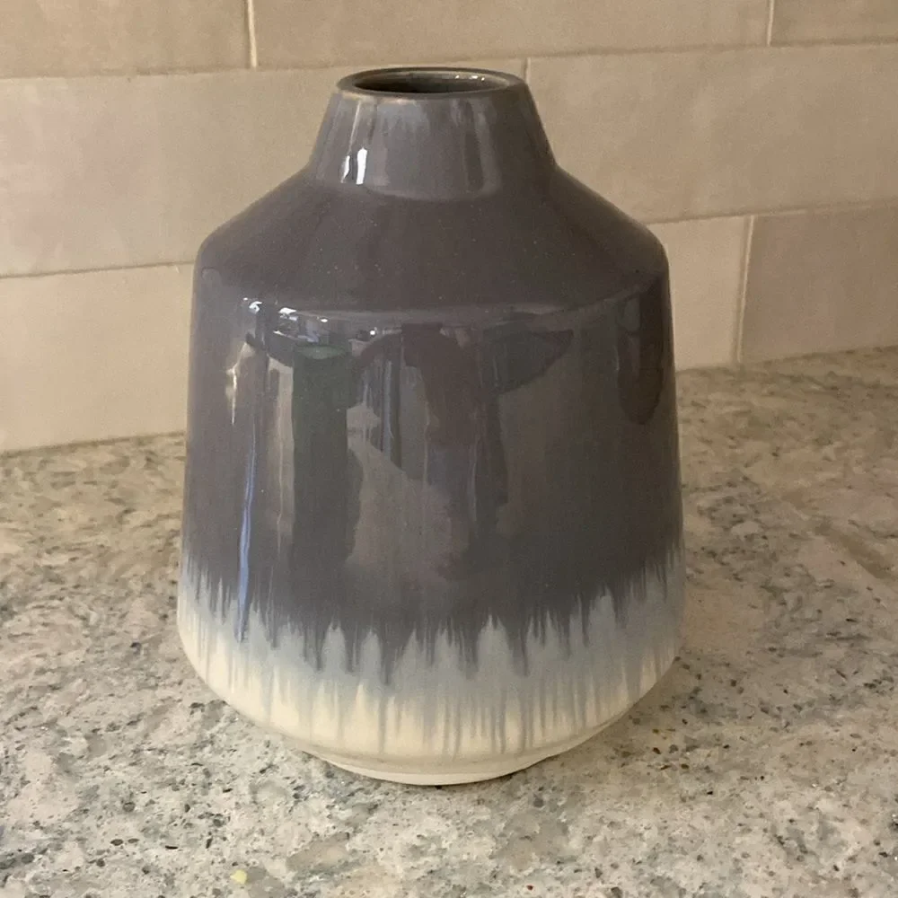 Project 62 Reactive Blue Large Bud Vase - Picture 1 of 5
